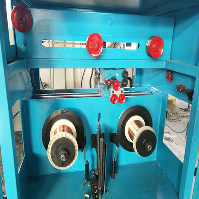 Un buon prezzo. PLC linea di produzione di filo di rame completamente automatica doppia bobina prendere su filo orizzontale macchina di disegno in linea