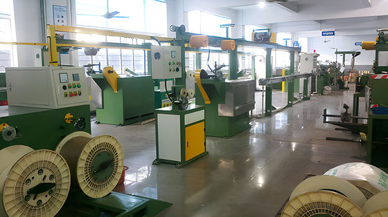Linea di estrusione in plastica a vite singola per fili e cavi